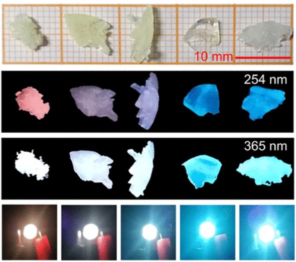 新型有机-无机杂化金属卤化物发光材料与 LED 应用